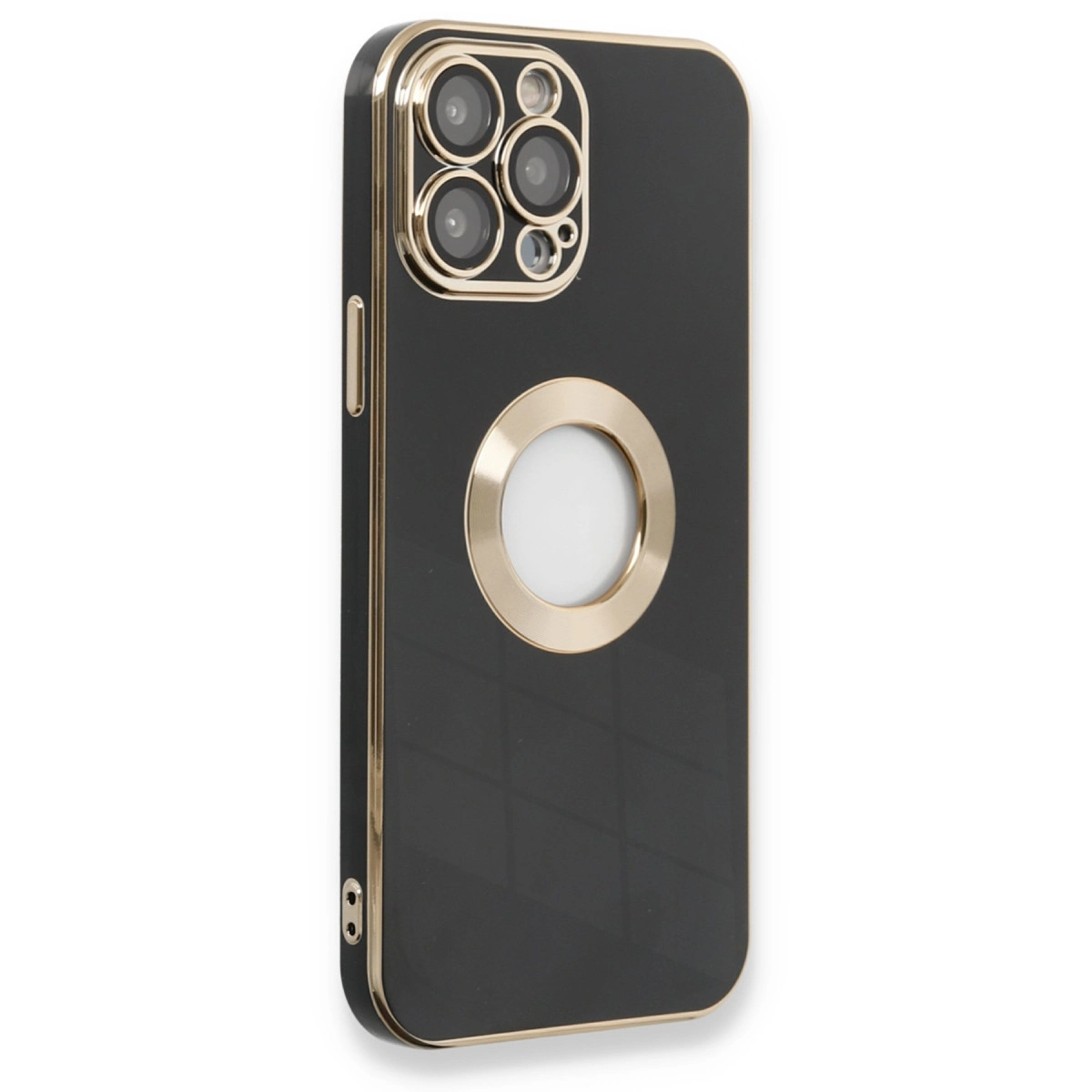 İphone 14 Pro Max Kılıf Store Silikon - Siyah