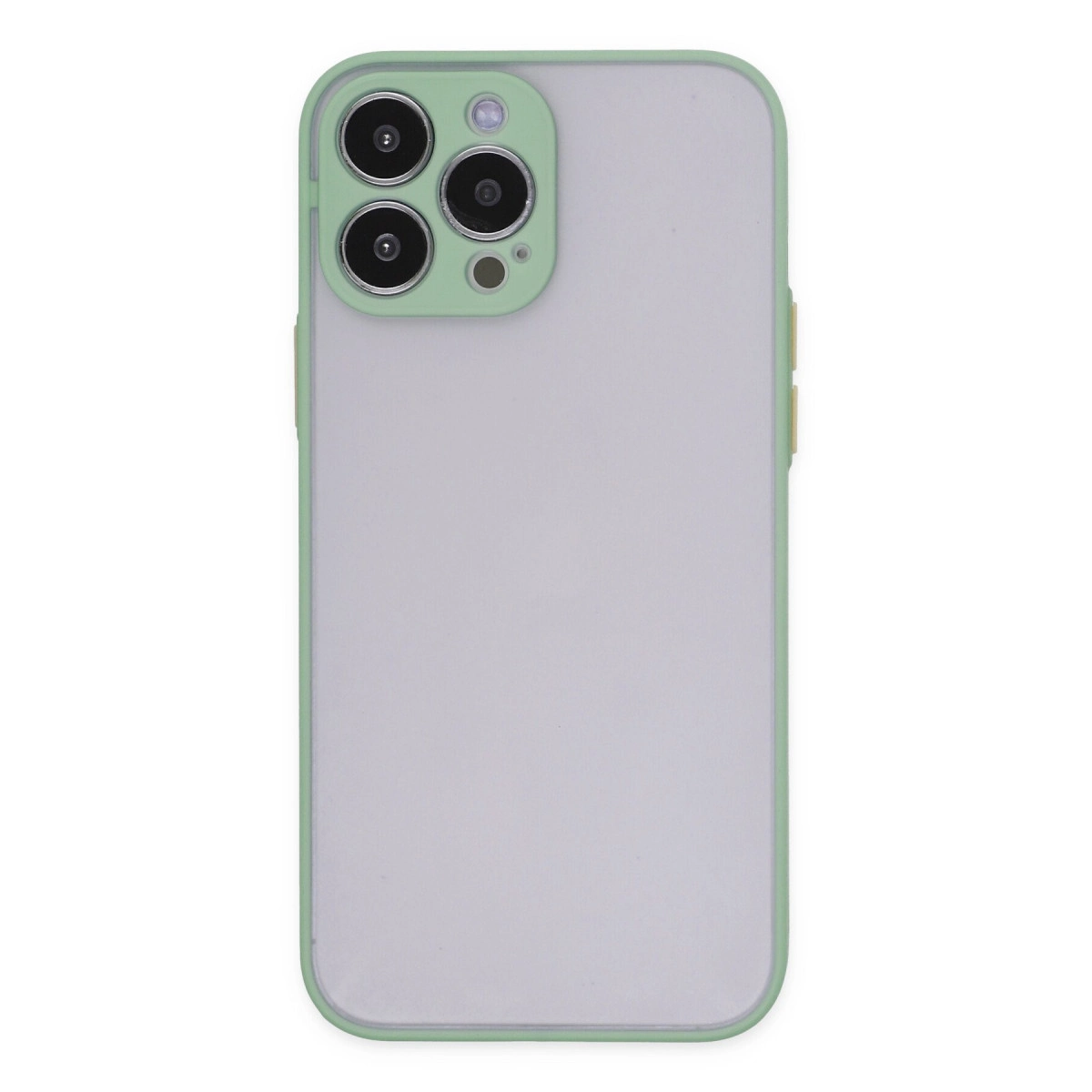 İphone 15 Pro Max Kılıf Montreal Silikon Kapak - Turkuaz