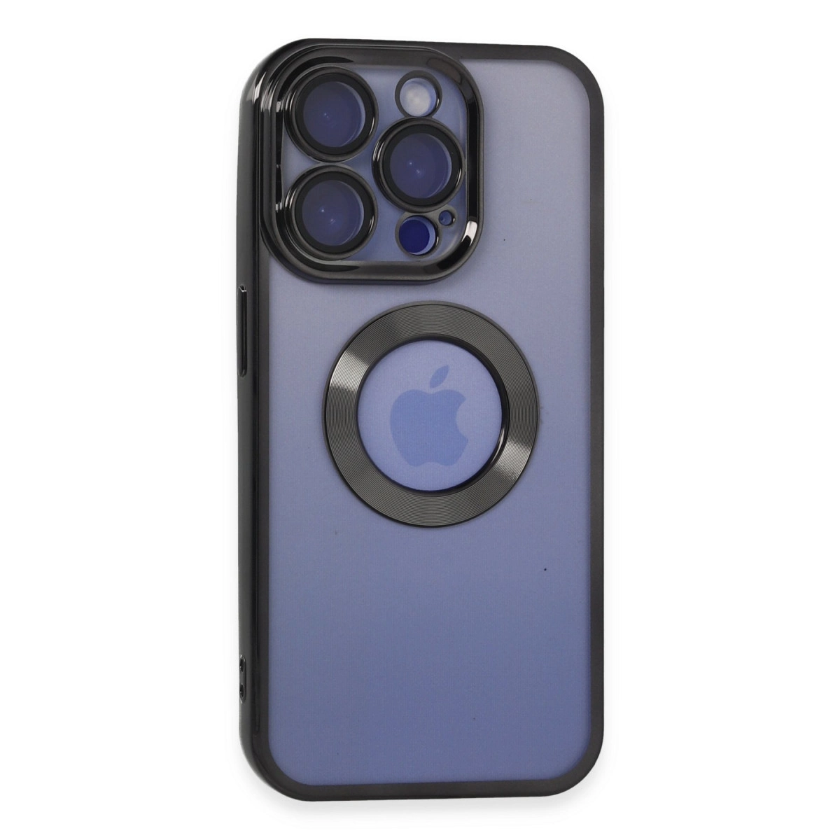 İphone 15 Pro Max Kılıf Slot Silikon - Siyah