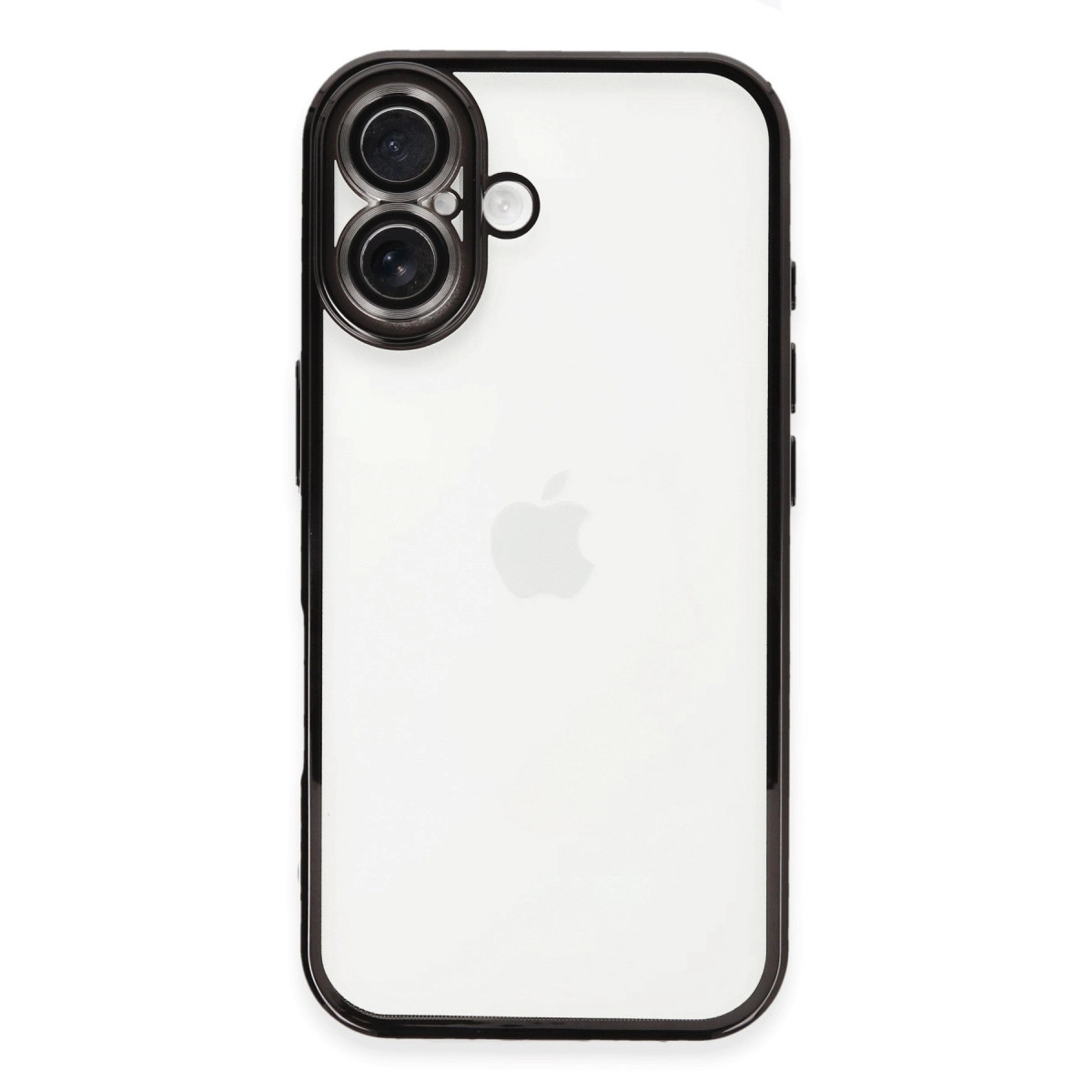İphone 16 Kılıf Razer Lensli Silikon - Siyah