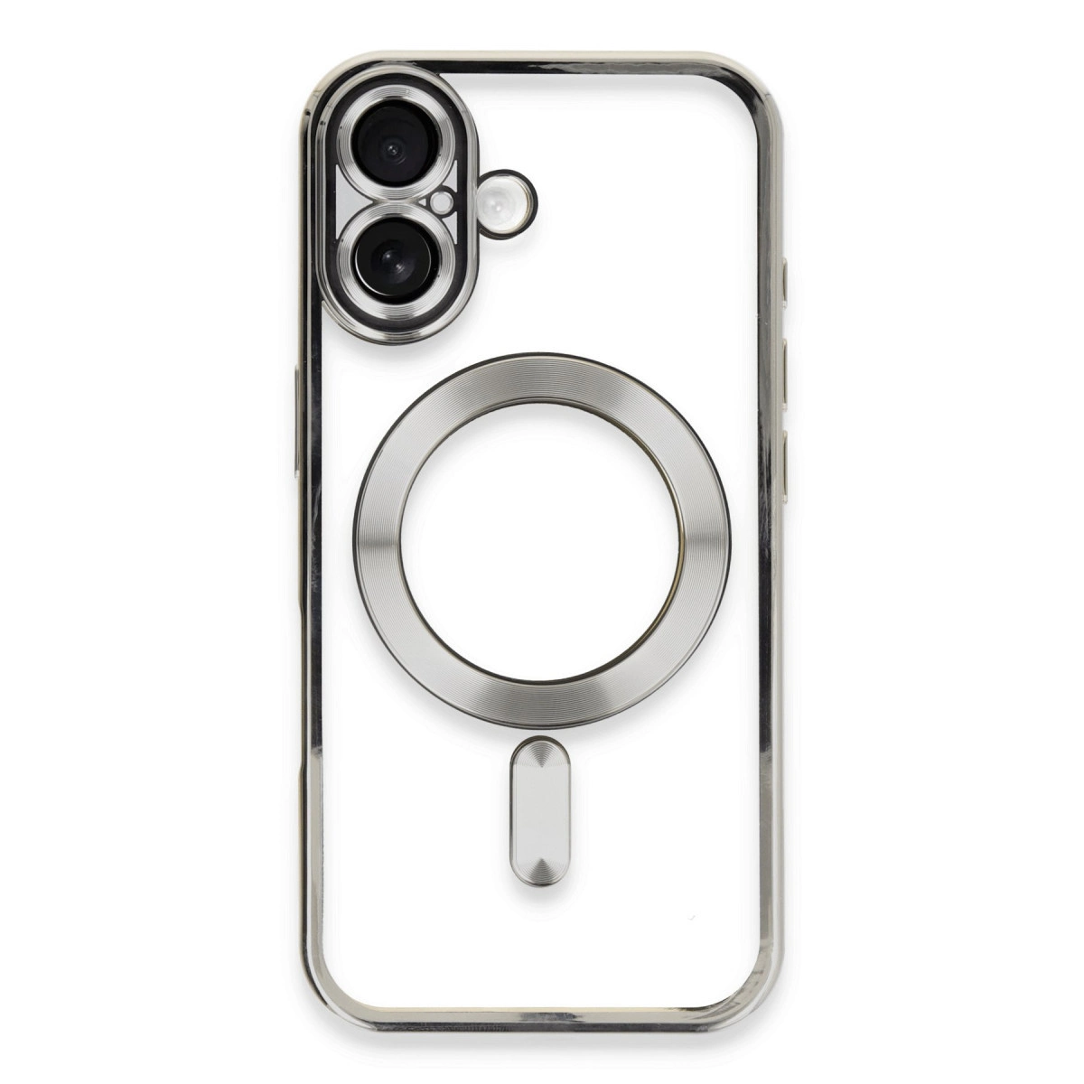 İphone 16 Plus Kılıf Kross Magneticsafe Kapak - Gümüş