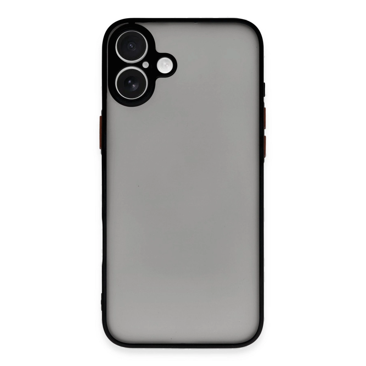 İphone 16 Plus Kılıf Montreal Silikon Kapak - Siyah