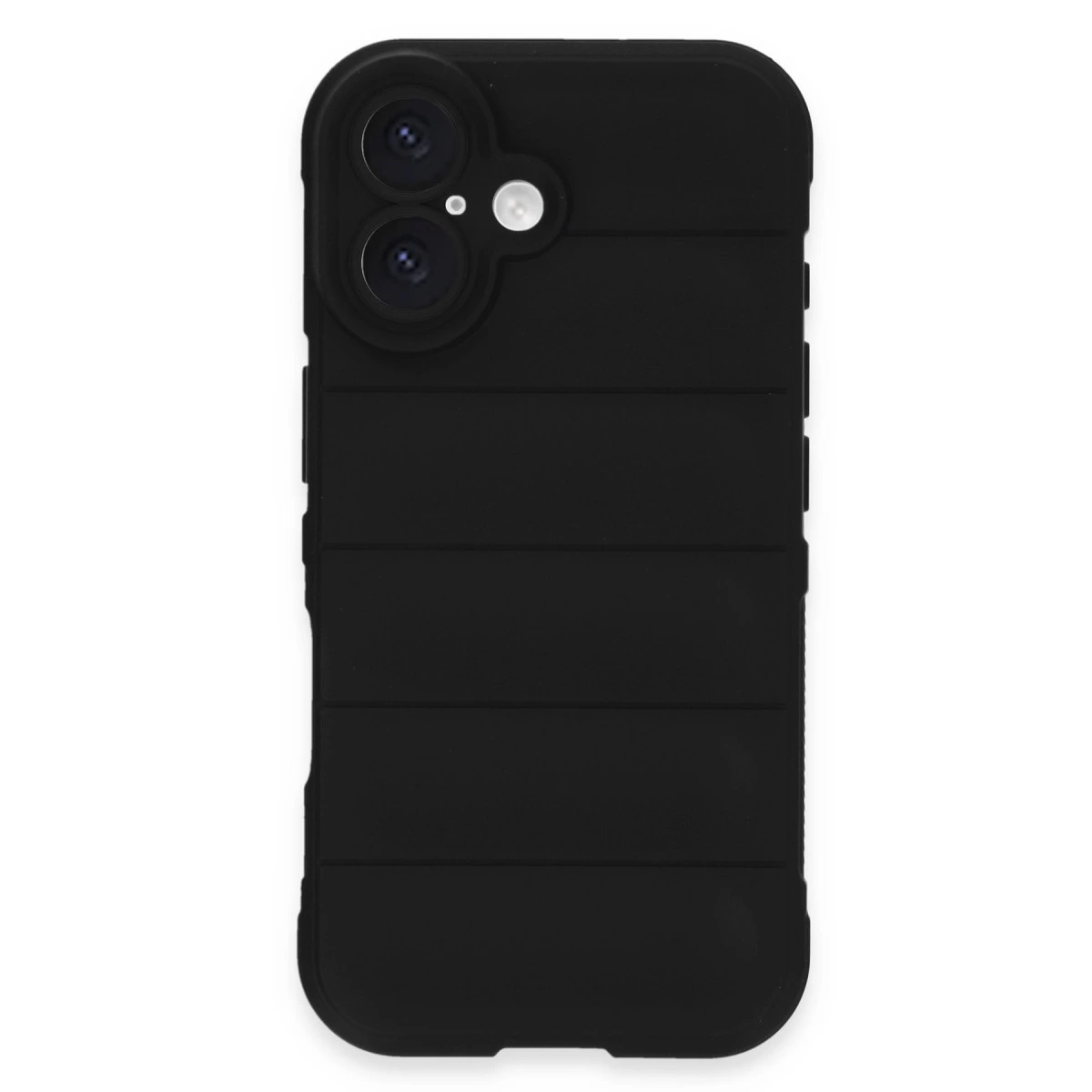 İphone 16 Plus Kılıf Optimum Silikon - Siyah