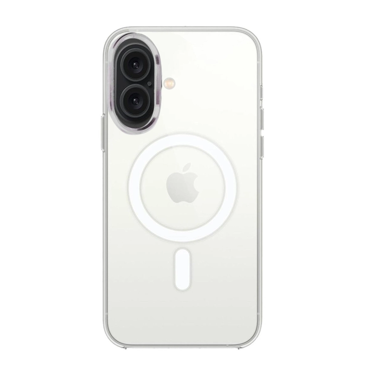 İphone 16 Plus Kılıf Pc Real Magsafe Kapak - Şeffaf