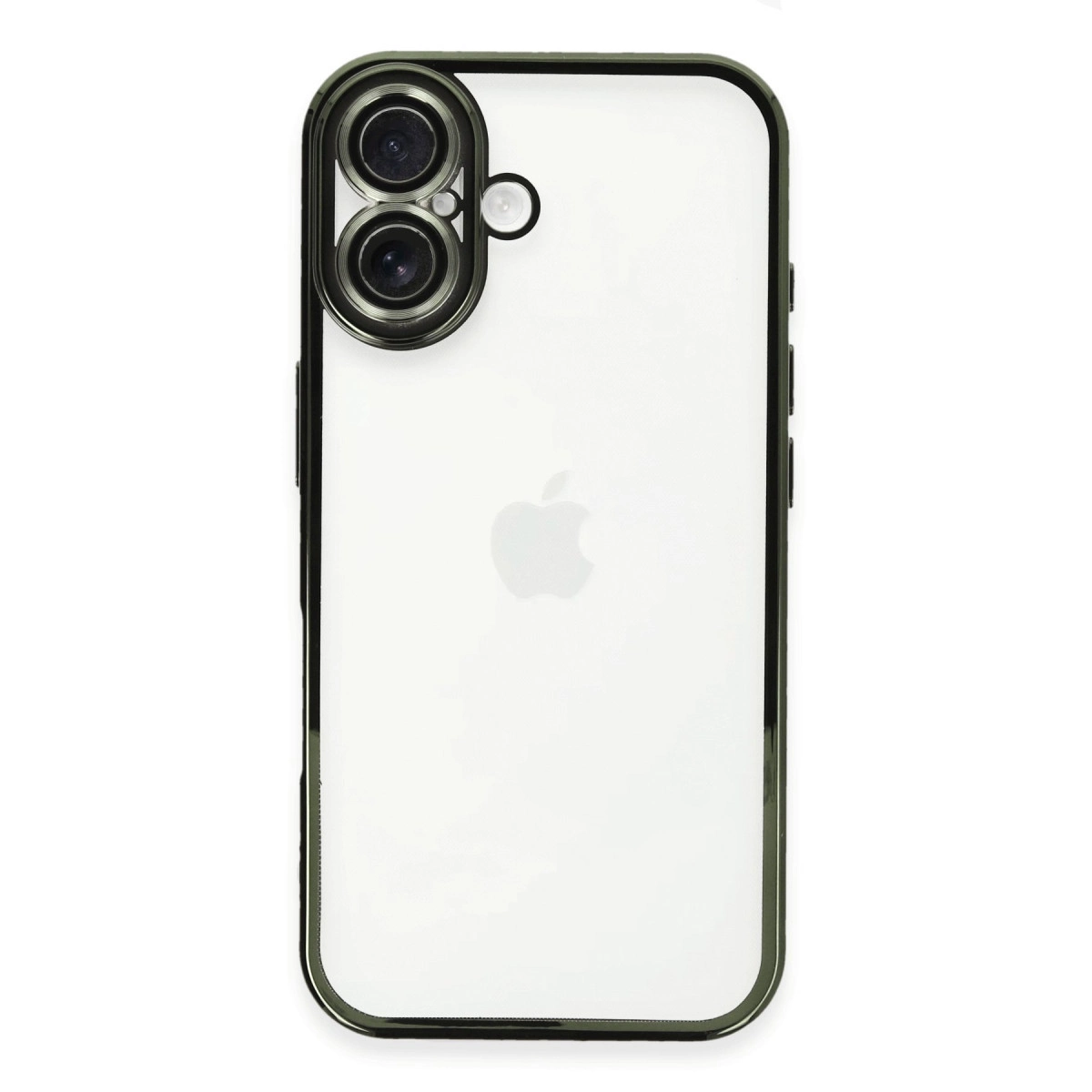 İphone 16 Plus Kılıf Razer Lensli Silikon - Yeşil