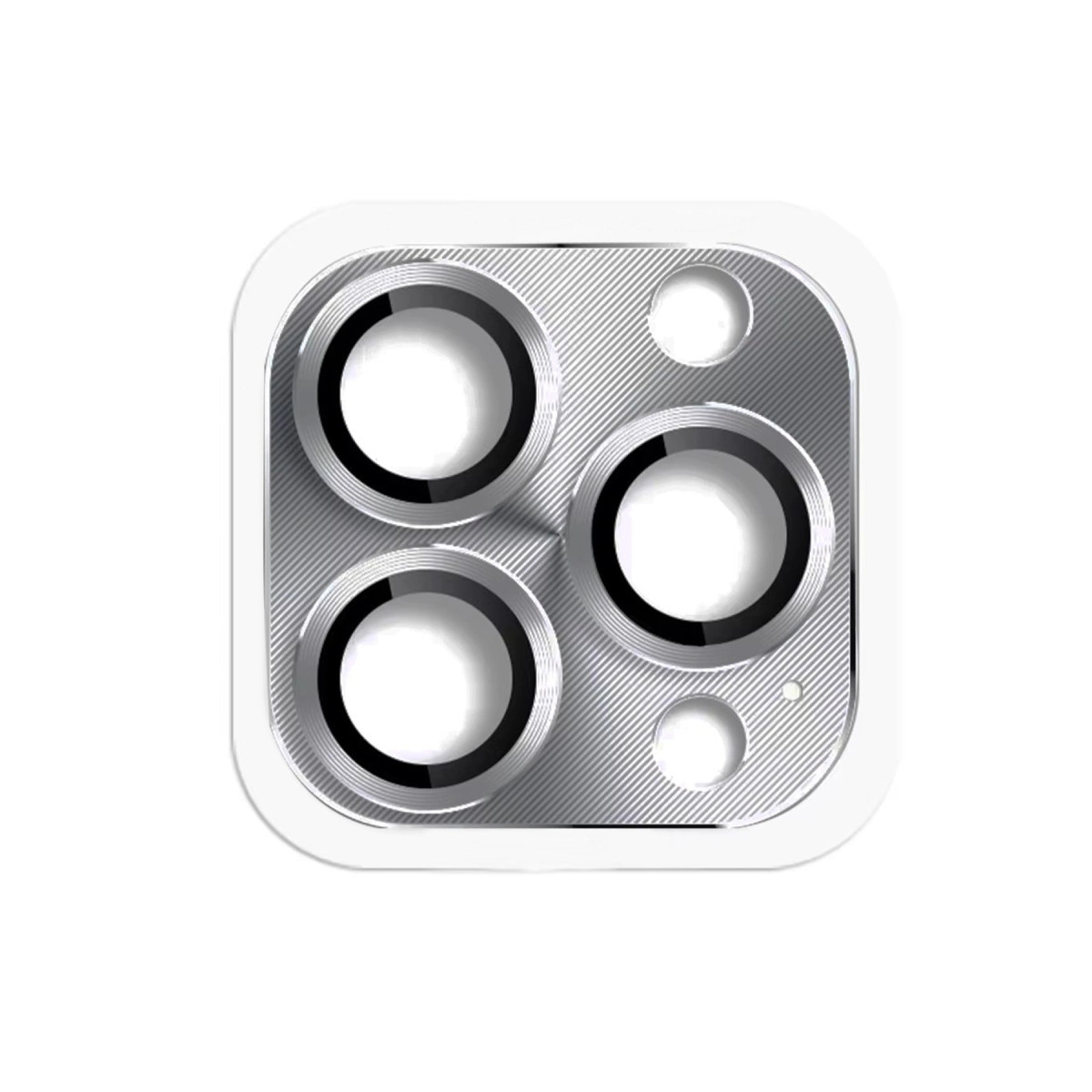 İphone 16 Pro Max Pers Alüminyum Kamera Lens - Gri