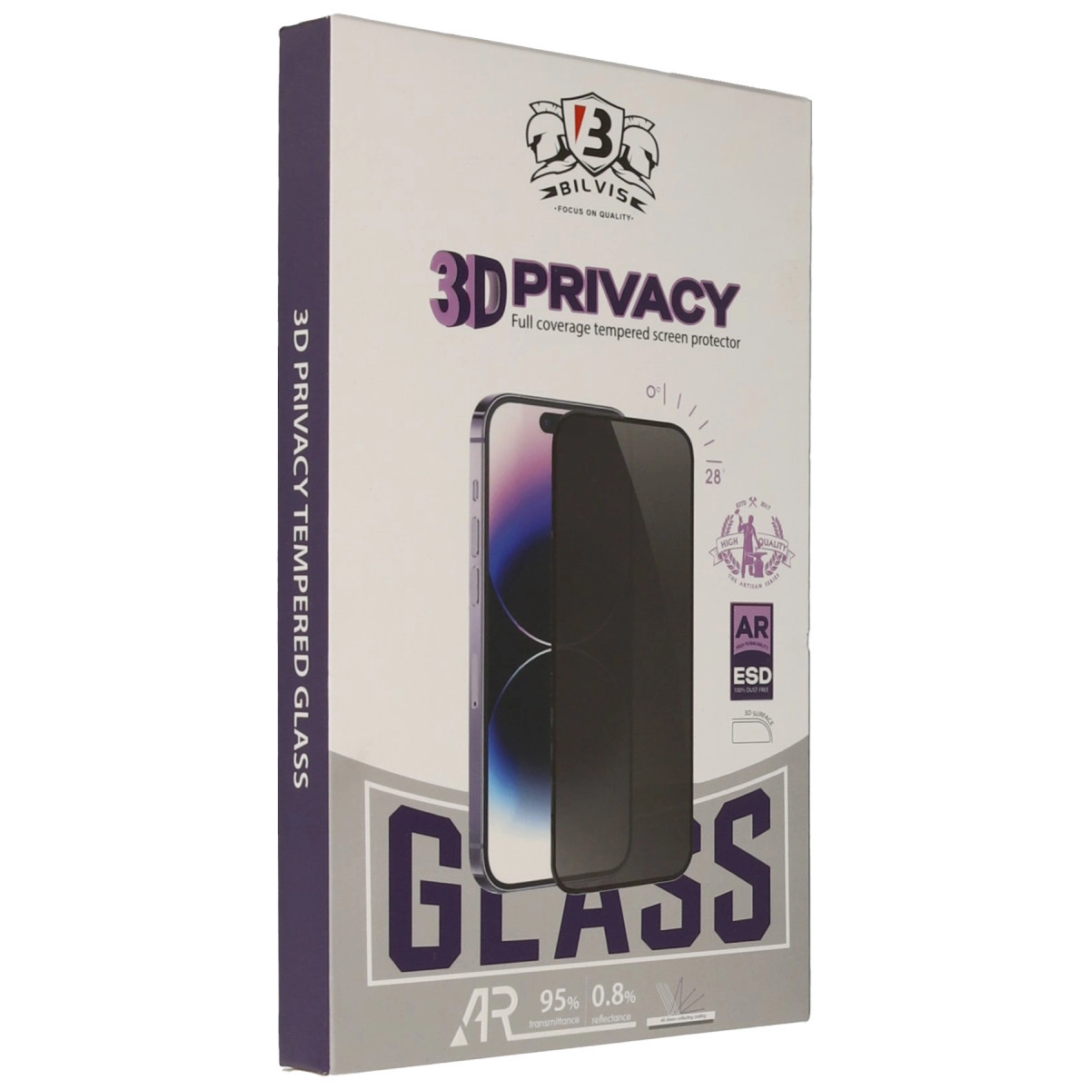 İphone 16e Bilvis 3d Radian Hayalet Cam Ekran Koruyucu