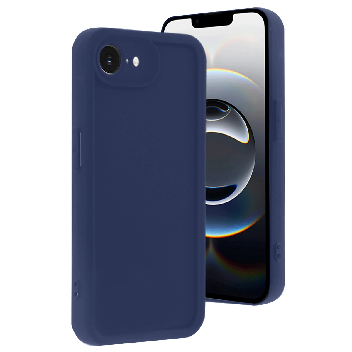 İphone 16e Kılıf Viera Silikon - Lacivert