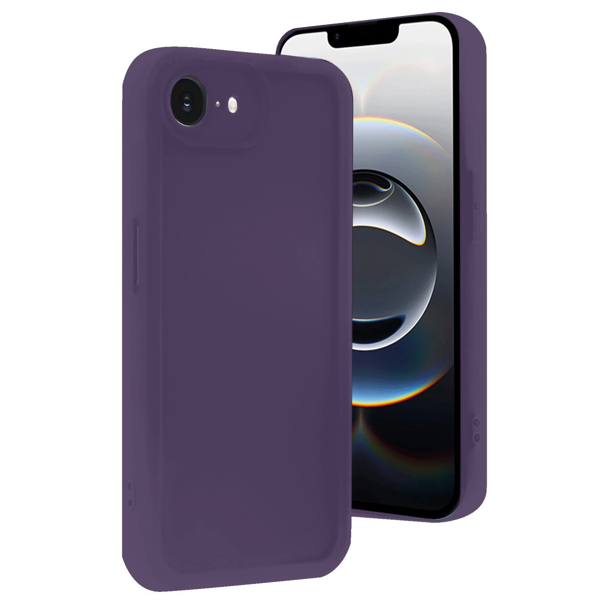 İphone 16e Kılıf Viera Silikon - Mor