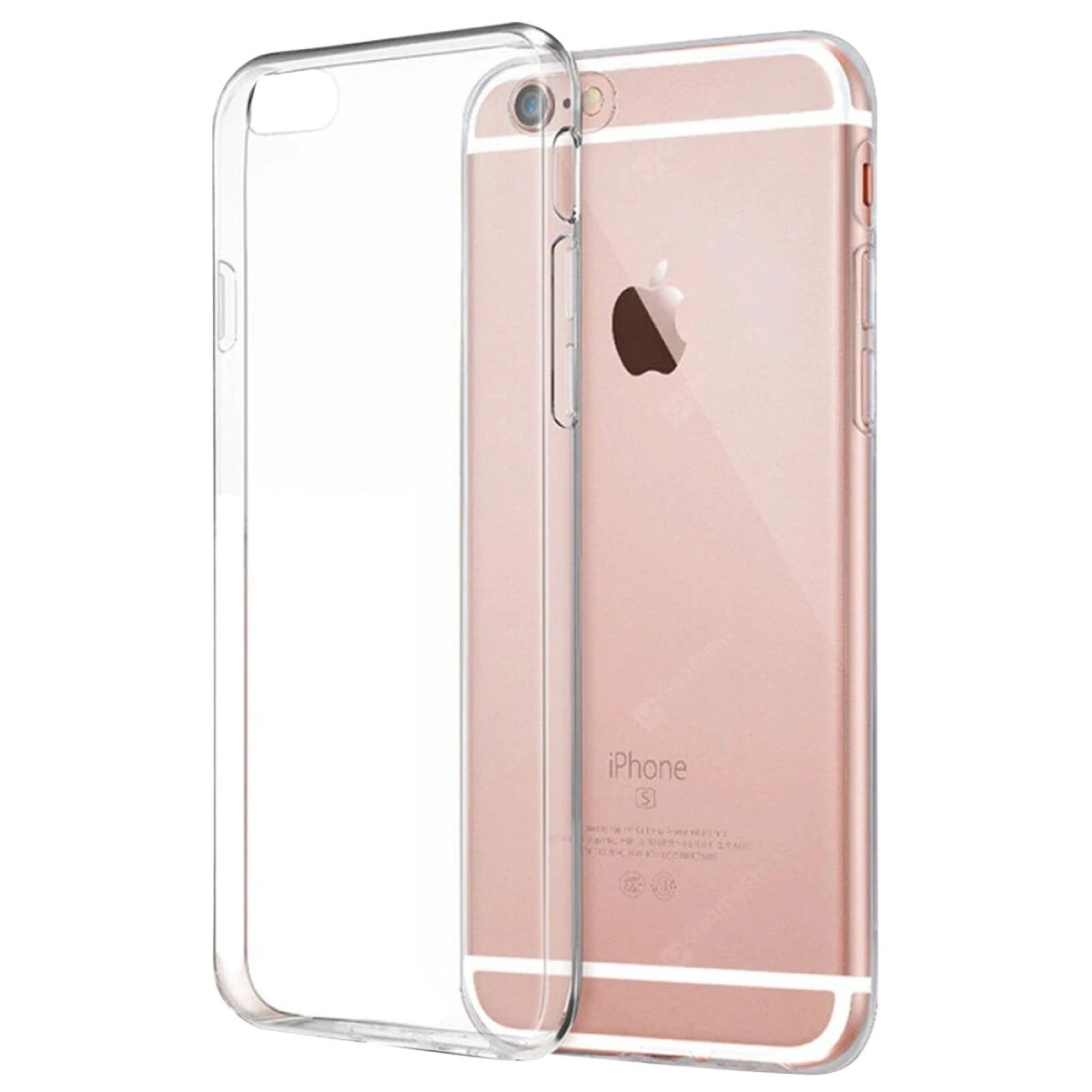 İphone 6 Kılıf Lüx Şeffaf Silikon