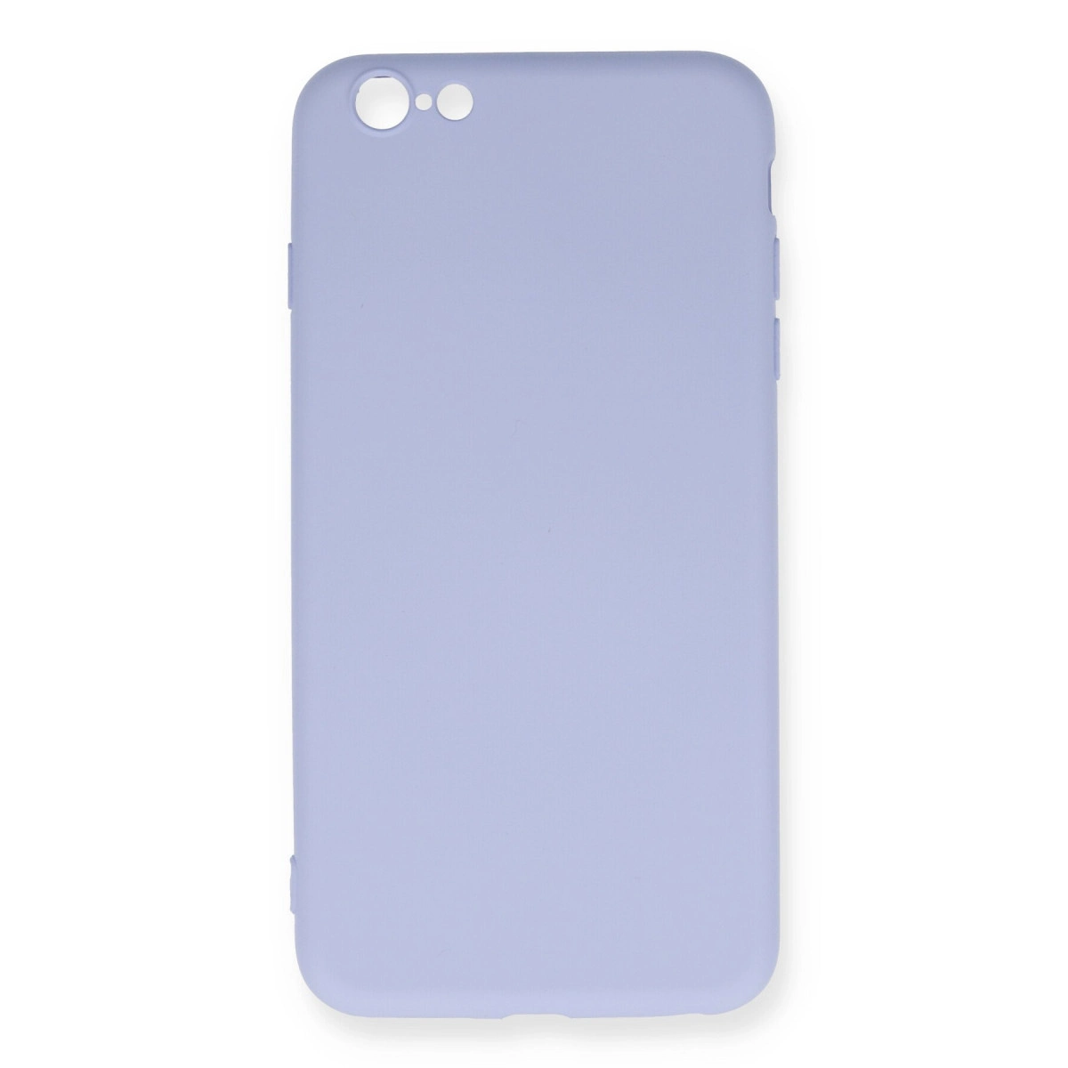 İphone 6 Plus Kılıf Nano İçi Kadife Silikon - Lila