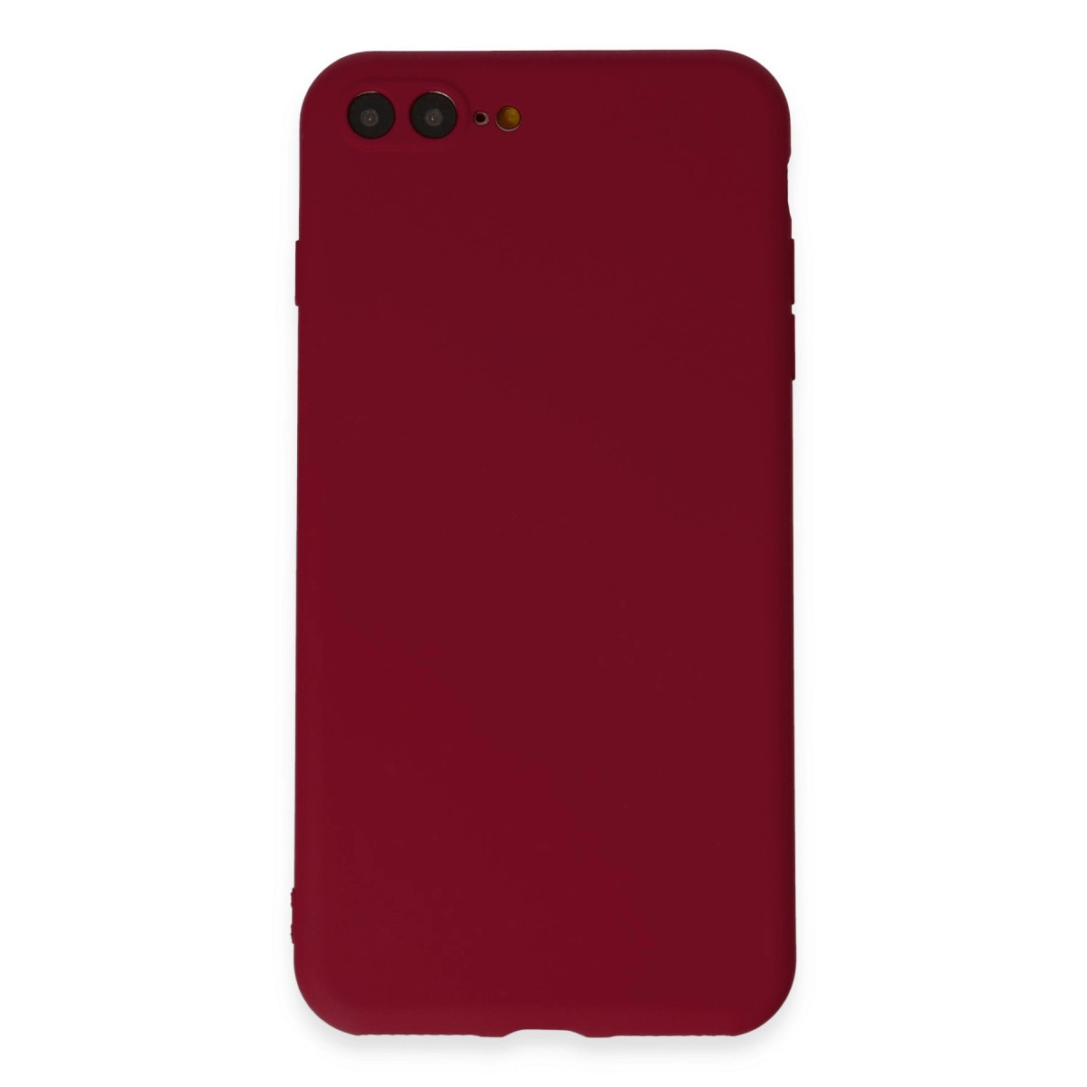 İphone 7 Plus Kılıf First Silikon - Bordo