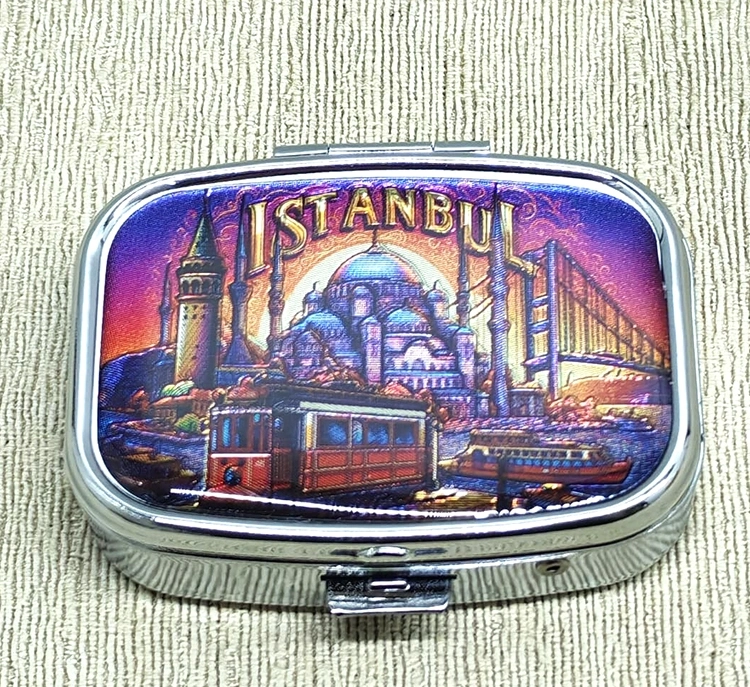 İstanbul Temalı İlaç Kutusu