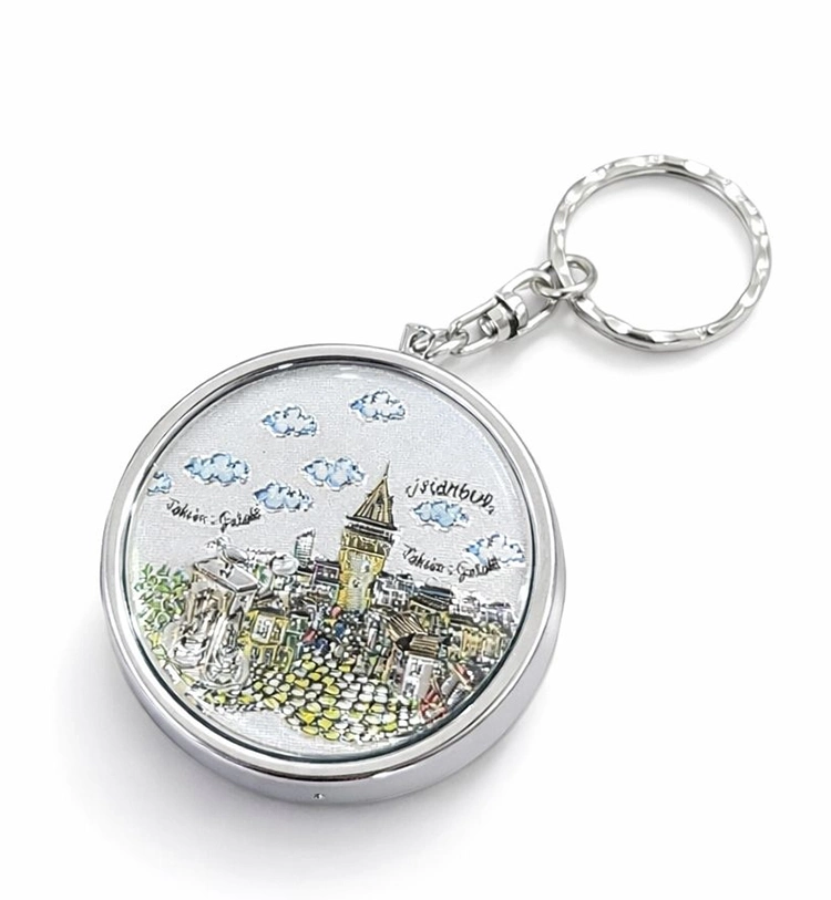 İstanbul Temalı Küllük Anahtarlık