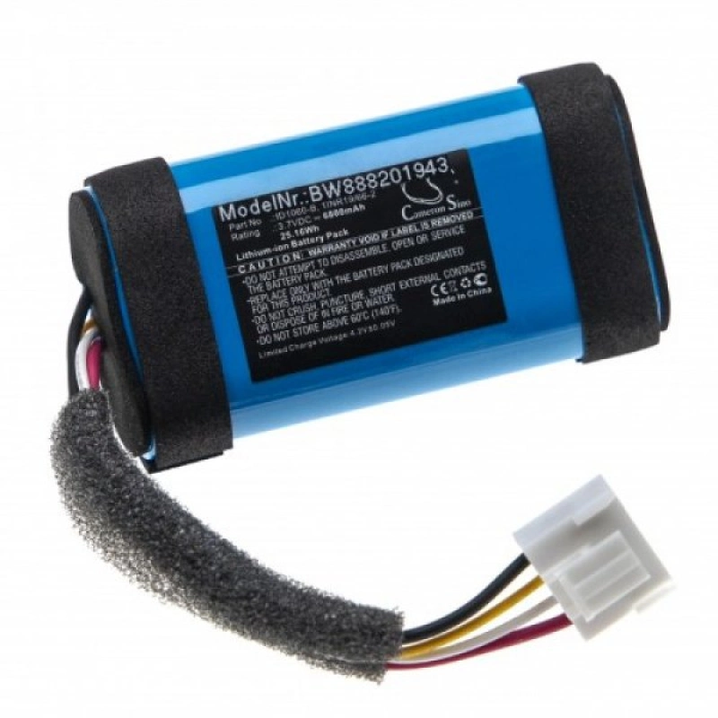 Jbl Flip 5 Uyumlu 3.7v 6800 Mah Soketli Batarya