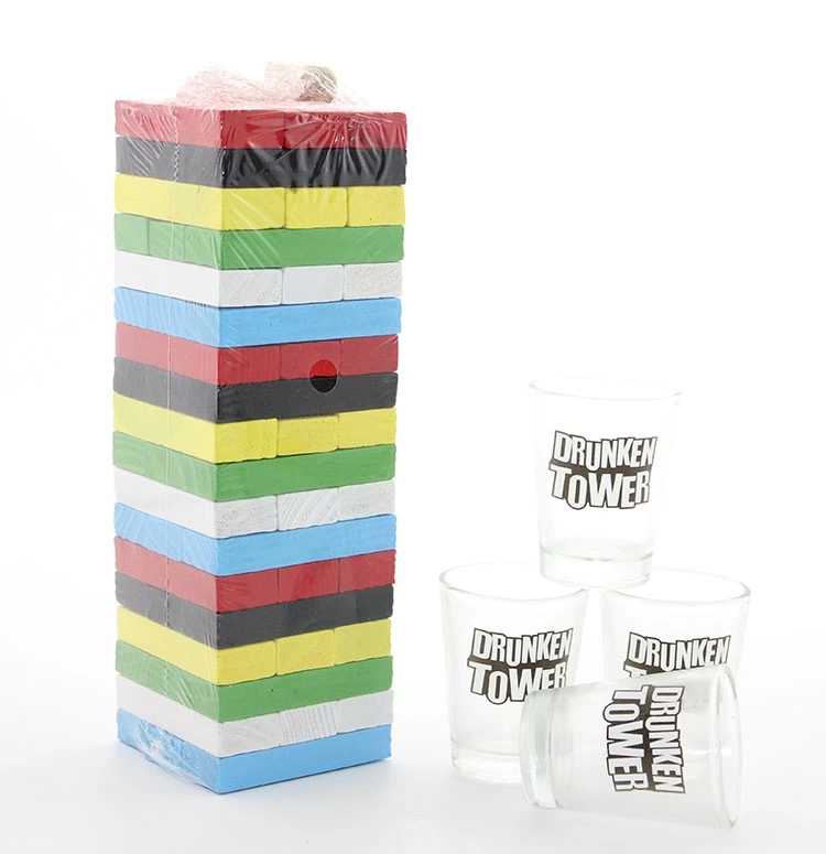 Jenga Shot Bardak Oyunu