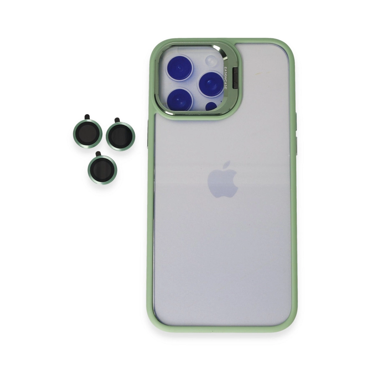 Joko  İphone 14 Pro Kılıf Roblox Lens Standlı Kapak - Yeşil