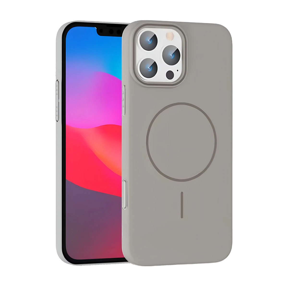 Joko  İphone 16 Pro Max Broş Magsafe Kapak - Titan Gri
