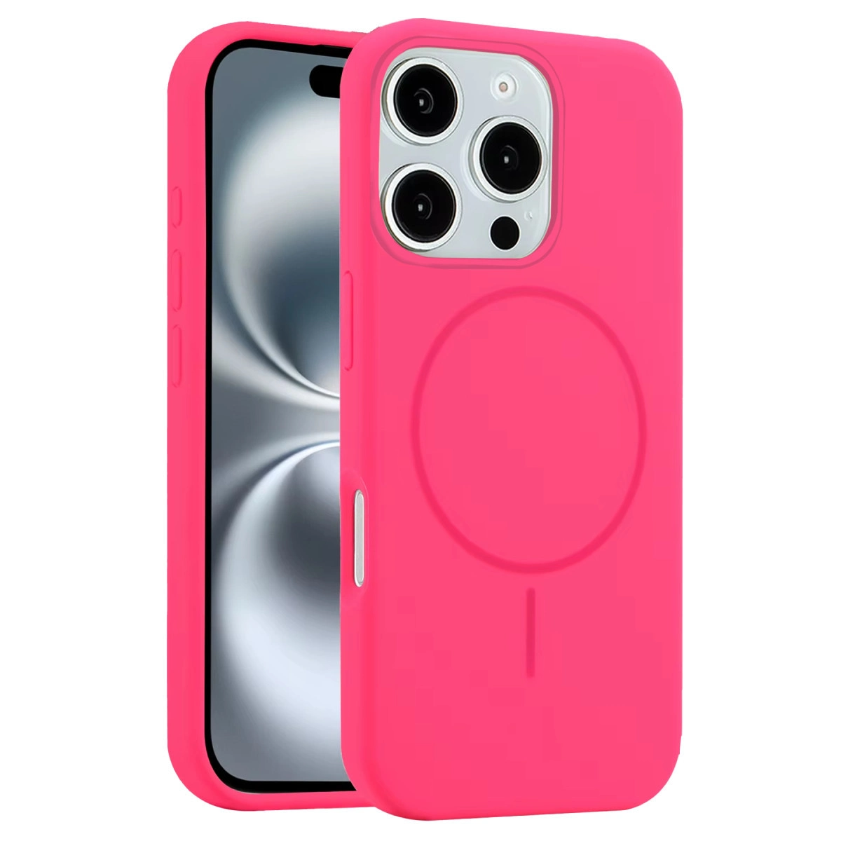 Joko  İphone 16 Pro Max Kılıf Jully Magsafe Kapak - Pembe