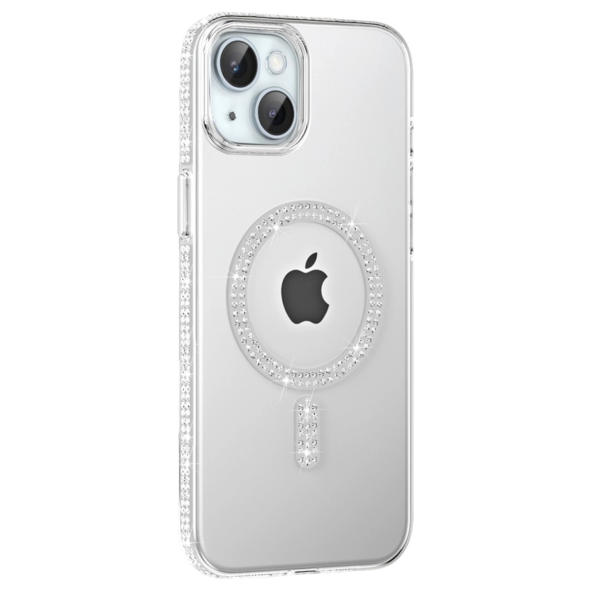 Joko  İphone 14 Move Taşlı Magsafe Kapak - Natural Grey