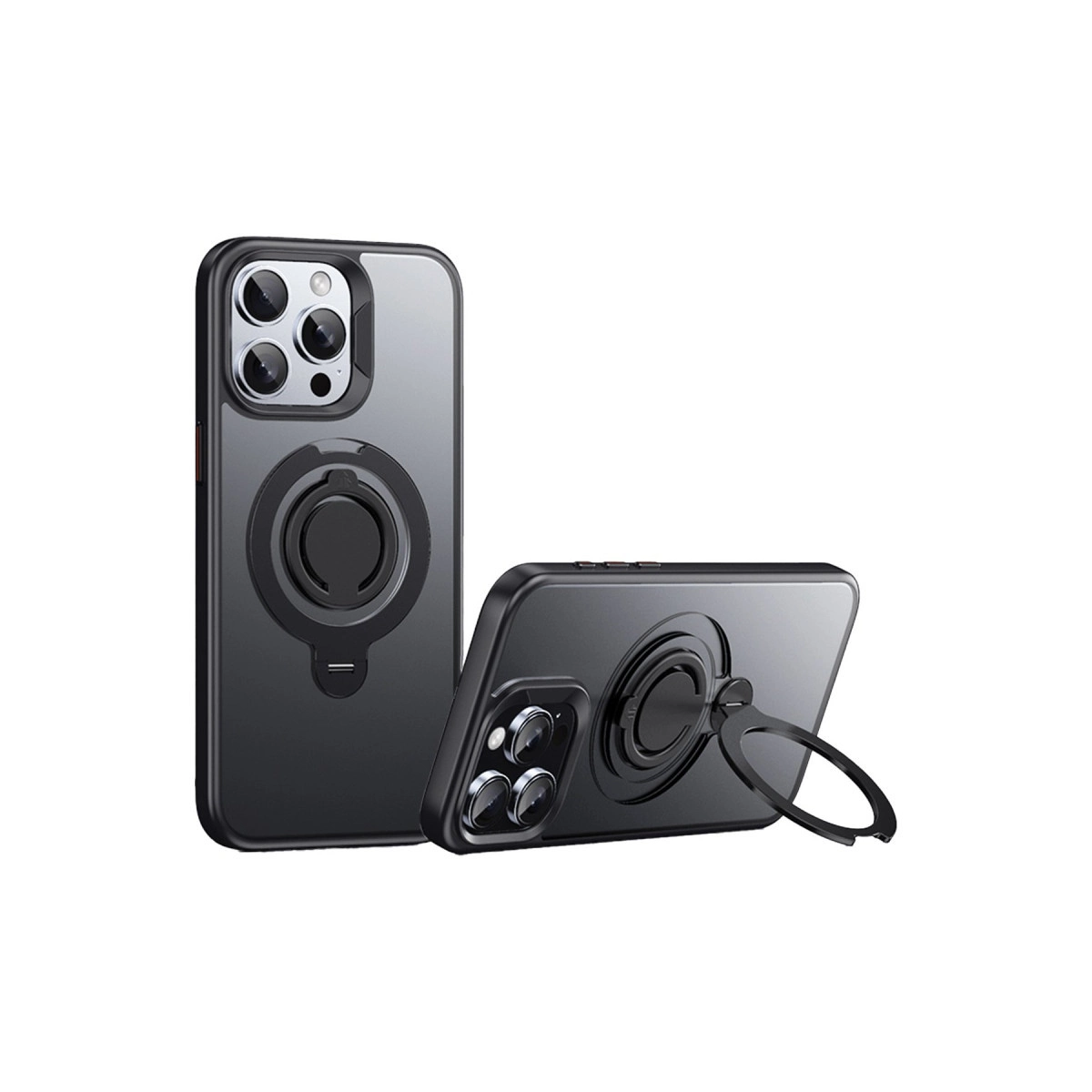 Joko  İphone 15 Pro Avatar 360 Dönen Magsafe Kapak - Siyah