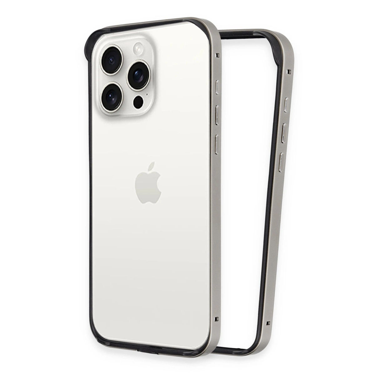 Joko  İphone 15 Pro Land Bumper Koruma Kapak - Titan Gri