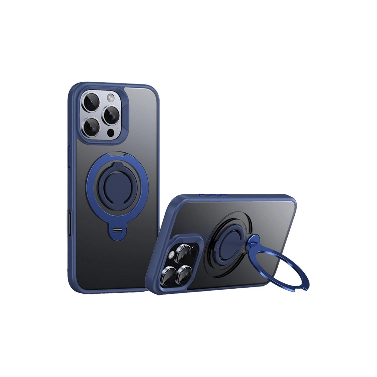 Joko  İphone 16 Pro Avatar 360 Dönen Magsafe Kapak - Lacivert