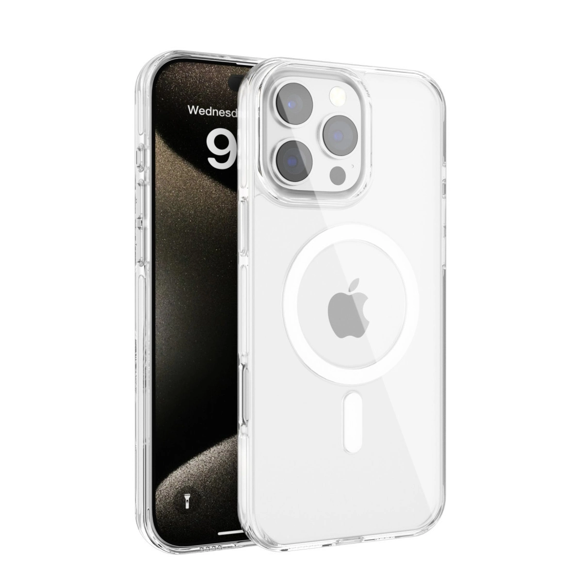 Joko  İphone 16 Pro Gleam Pc Sert Magsafe Kılıf - Şeffaf