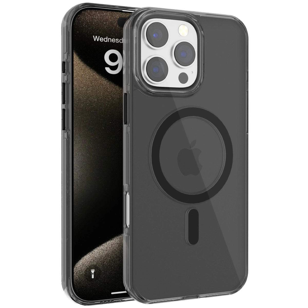 Joko  İphone 16 Pro Gleam Pc Sert Magsafe Kılıf - Siyah