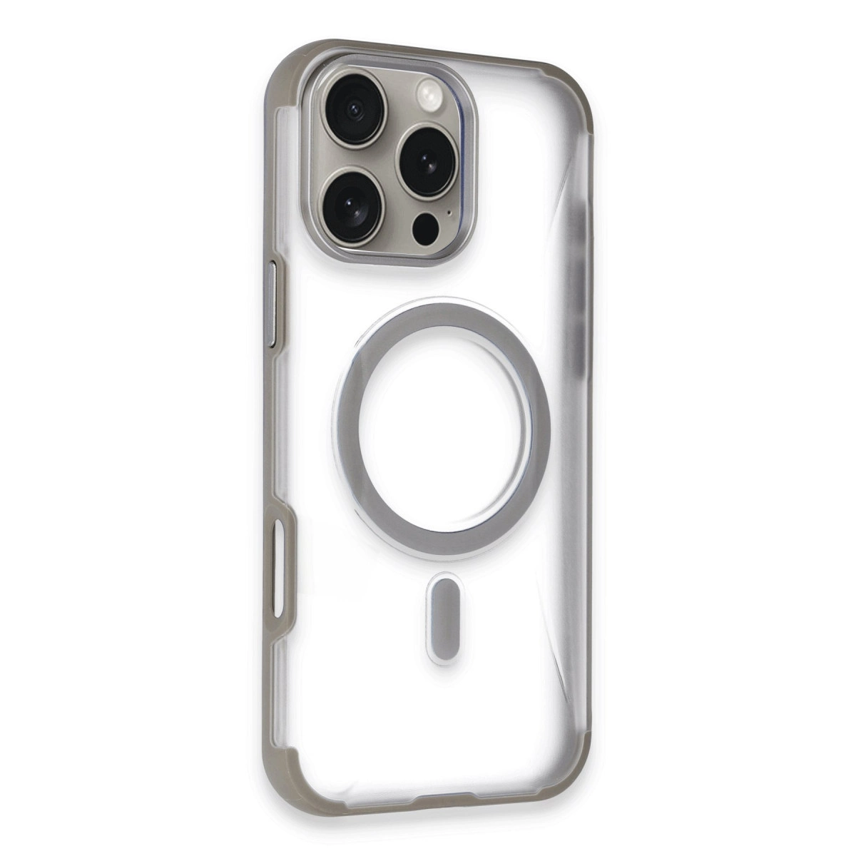 Joko  İphone 16 Pro Max Hilton Magsafe Kapak - Titan Gri