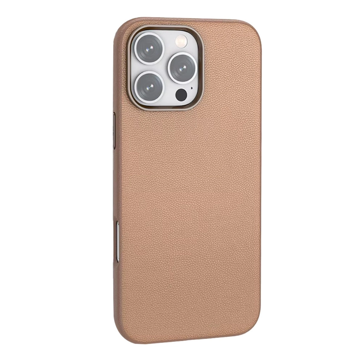 Joko  İphone 16 Pro Max Wonder Deri Magsafe Kapak - Bronz