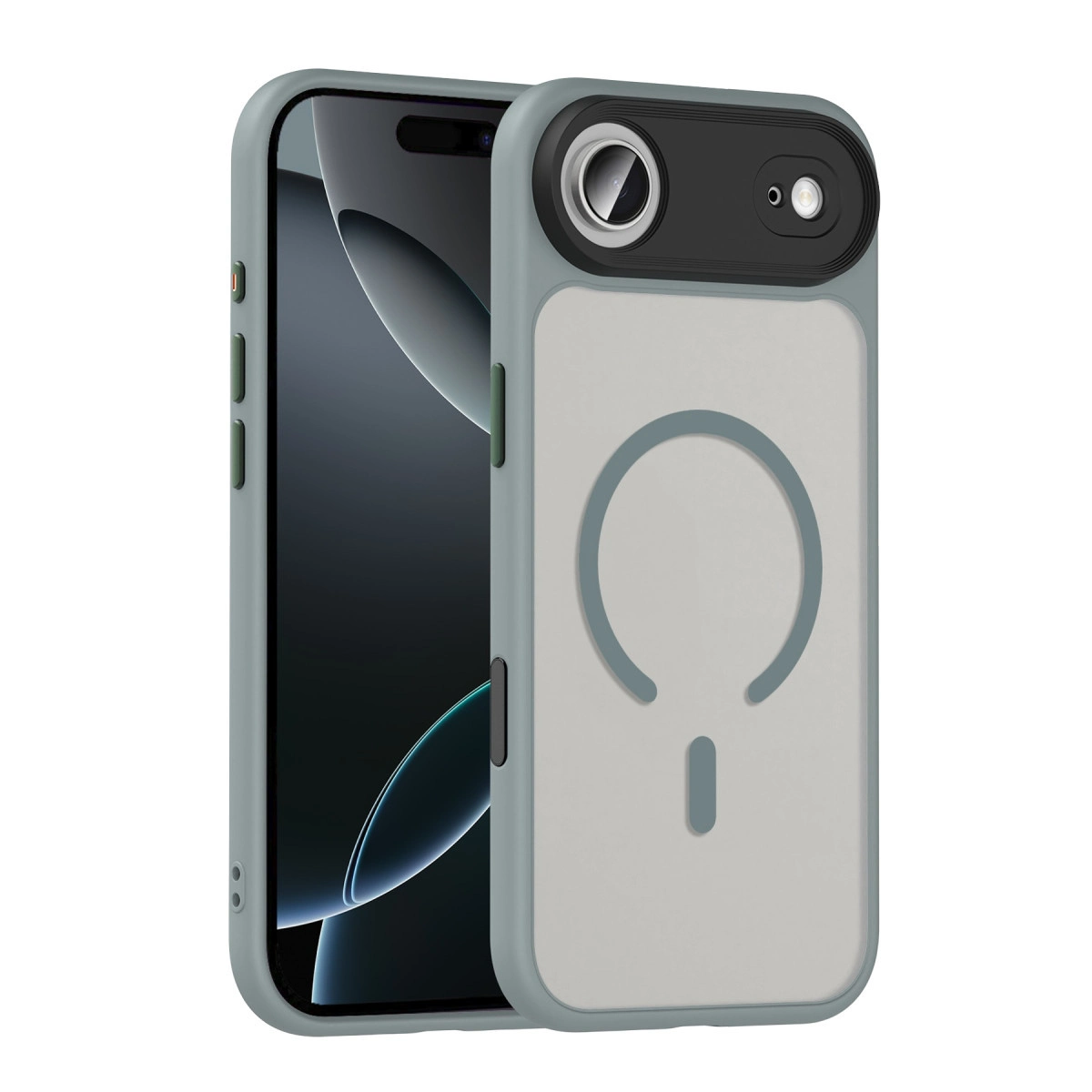 Joko  İphone 17 Air Megane Magsafe Kapak - Titan Gri
