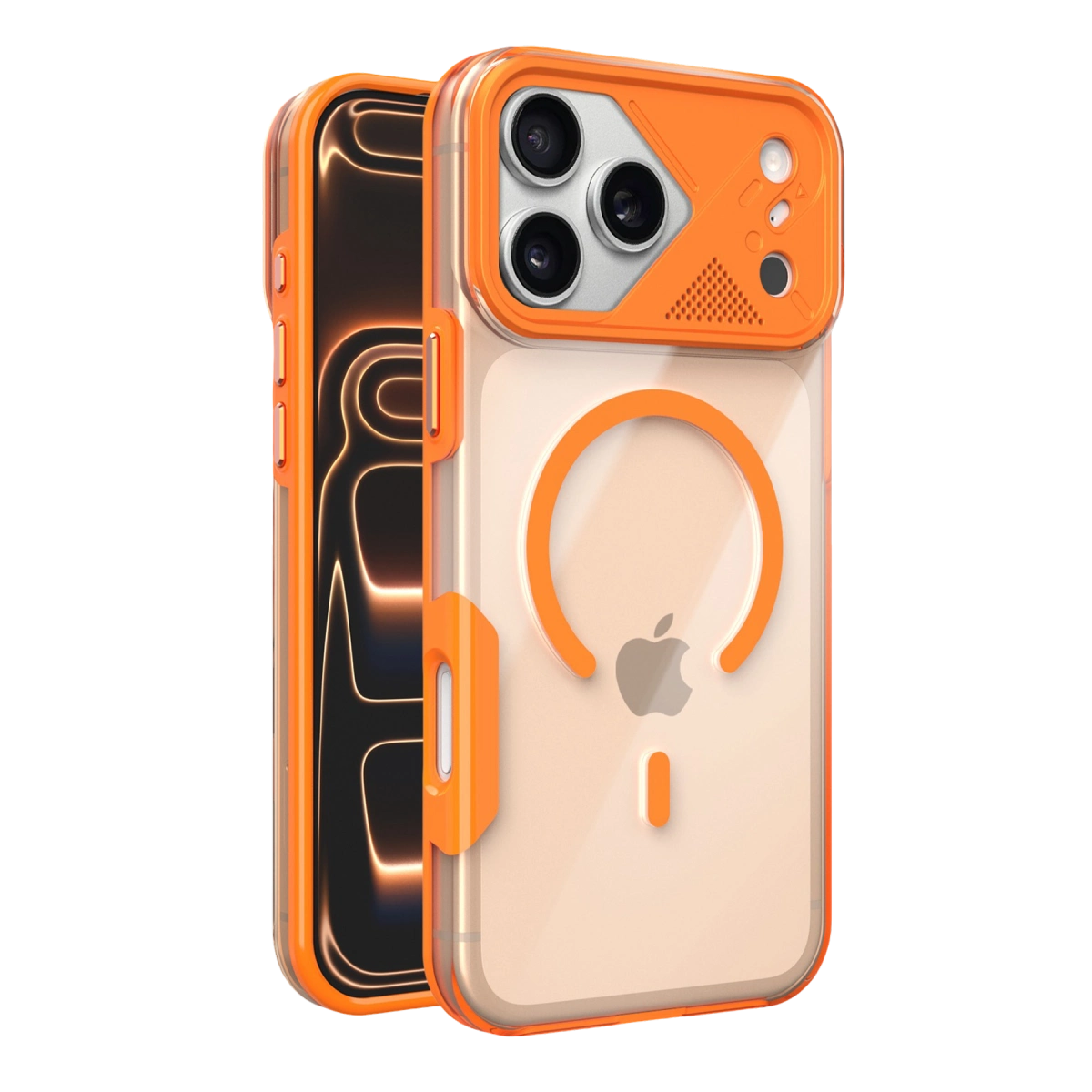 Joko  İphone 17 Pro Max Zinko Magsafe Kapak - Turuncu