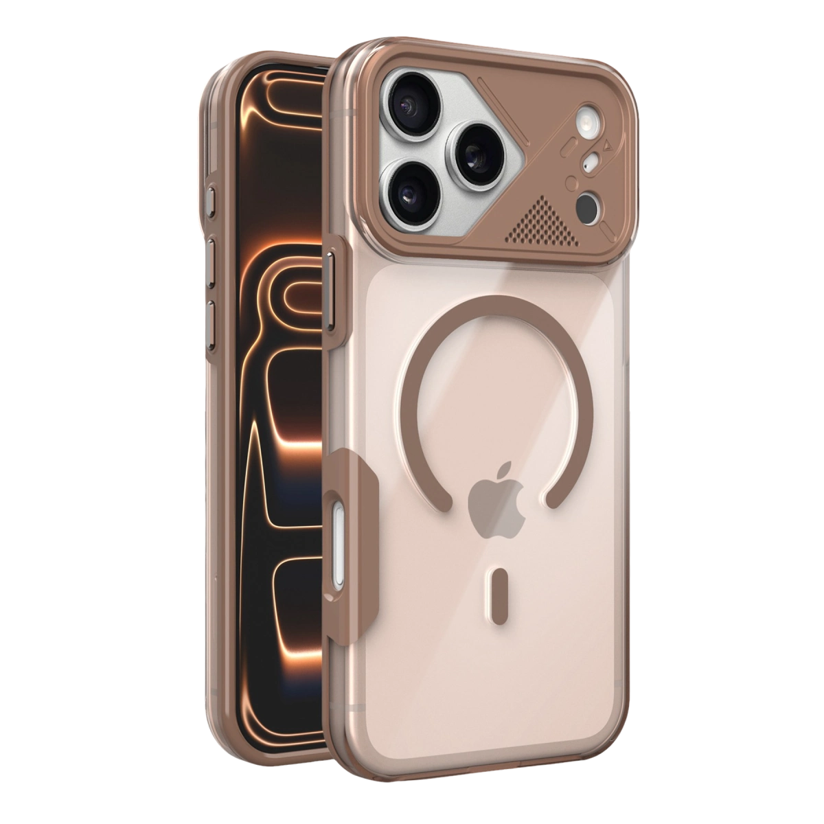 Joko  İphone 17 Pro Zinko Magsafe Kapak - Çöl Titanyum