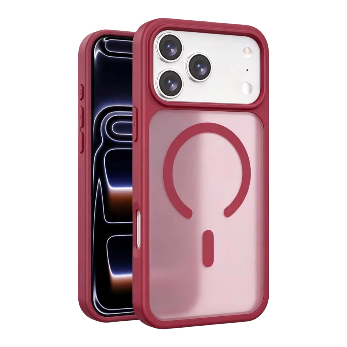 Joko  İphone 18 Pro Max Jota Magsafe Kapak - Bordo