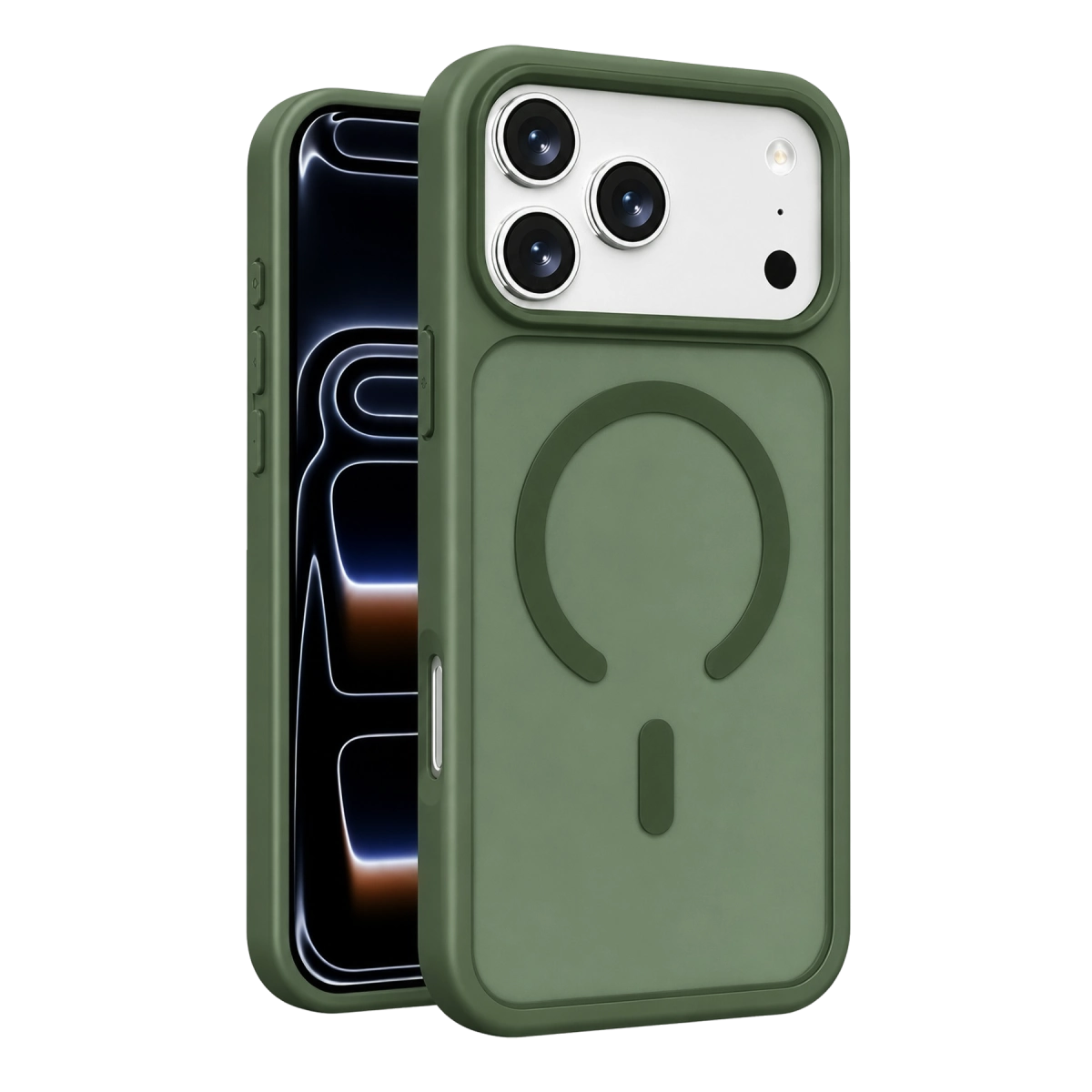 Joko  İphone 18 Pro Max Jota Magsafe Kapak - Koyu Yeşil
