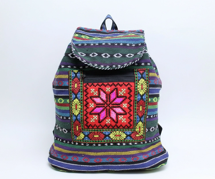 Kilim Desenli Sırt Çantası Alk-1