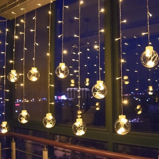 Küre Toplu Perde Led Işık Mz-16-21