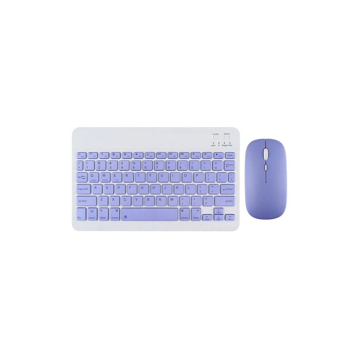 Kyb71 Kablosuz Klavye Mouse Set - Derin Mor