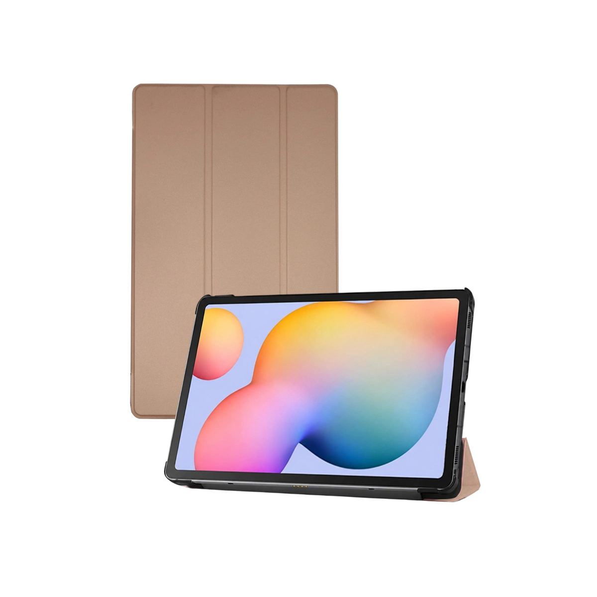 Lenovo M10 Hd X505f Kılıf Tablet Smart Kılıf - Gold