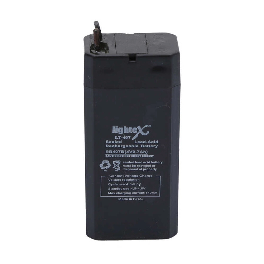 Lightex Lt-407 4v 0.7ah Işıldak Fener Aküsü