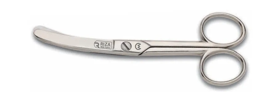 M-159 Eğri Manifatura Makası No: 5 İnç / 12,70 Cm - Nikel Kaplama