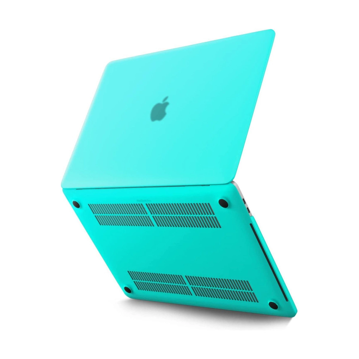 Macbook Pro 13 2021 Macbook Buzlu Kapak - Yeşil