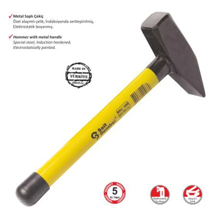 Metal Saplı Çekiç 500 Gr