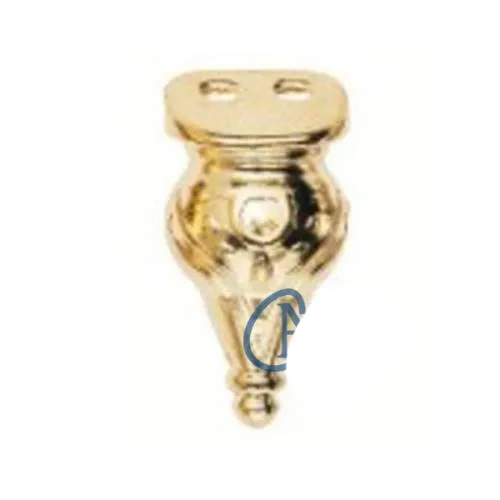 Minare Sandık Ayağı, Kutu Ayak 3 Cm - Sarı, 100 Adet