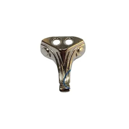 Moda Taşlı Ahşap, Mdf, Sunta Sandık Ayağı, Kutu Ayak 1,5 Cm - Nikel