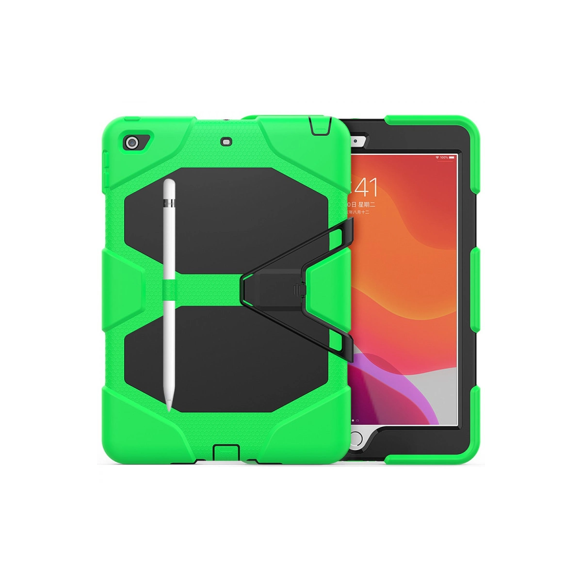 Newface Apple İpad 10.2 (7.nesil) Kılıf Griffin Tablet Kapak - Yeşil