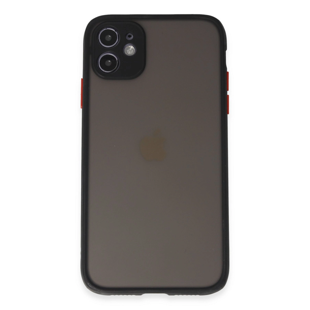 Newface Apple İphone 11 Kılıf Montreal Silikon Kapak - Siyah
