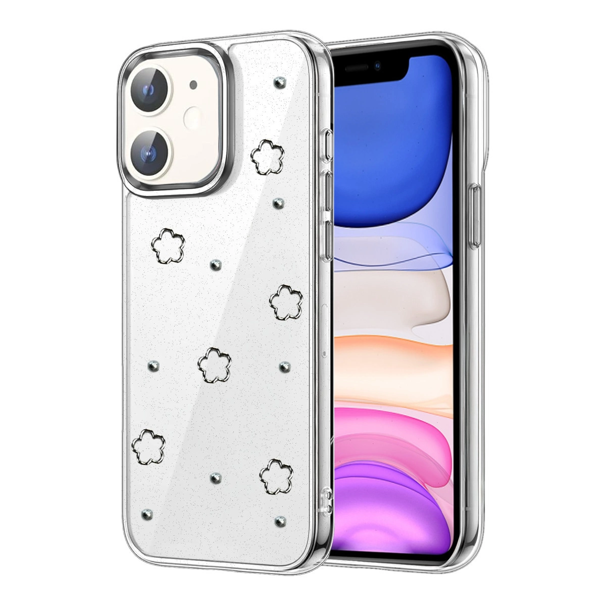 İphone 12 Fiyonk Desenli Kapak - Desen 2