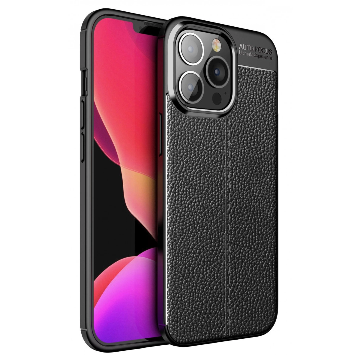 İphone 13 Pro Kılıf Auto Focus Kapak - Siyah